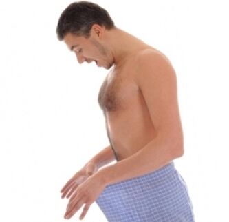 A man's joy as a result of penis enlargement